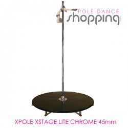 Pedana Pole Dance Xpole Xstage Lite Chrome 45mm