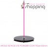 Pedana Pole Dance Xpole Xstage Lite Power Coat Rosa 45mm