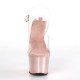 High Platforms Sandals Pleaser SKY-308 Pink Gold