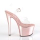 High Platforms Sandals Pleaser SKY-308 Pink Gold