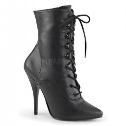 High Heels Ankle Boots Pleaser SEDUCE-1020 Black matte