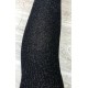 Black Sparkle Thigh High Socks Luna Polewear