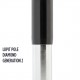 Barre de Pole Dance Lupit Pole Diamond Powder Coat Noir 45mm - Generation 2