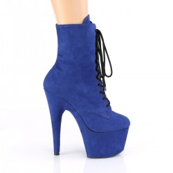 High Platforms Ankle Boots Pleaser ADORE-1020FS Blue
