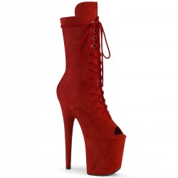 High Platforms Ankle Boots Pleaser FLAMINGO-1051FS Red