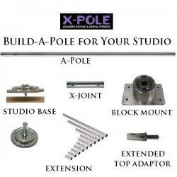 4 x XPole Pro 2 Pieces: 3x CR45 3.66 + 1x ST45 3.66