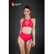 Top Mesh Spizy Active Wear Rose