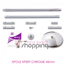 Barre de Pole Dance Xpole Xpert Chrome 45mm