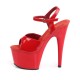 High Platforms Sandals Pleaser ADORE-709 Red patent