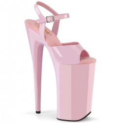 High Platforms Sandals Pleaser BEYOND-009 Pink patent