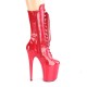 High Platforms Ankle Boots Pleaser FLAMINGO-1050 Red Patent
