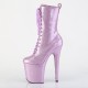 High Platforms Ankle Boots Pleaser FLAMINGO-1040GP Lilac patent