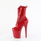 High Platforms Ankle Boots Pleaser FLAMINGO-1040GP Red patent