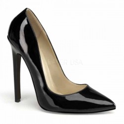 Zapatos Tacones Altos Pleaser SEXY-20 Negro barniz
