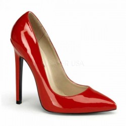 Zapatos Tacones Altos Pleaser SEXY-20 Rojo barniz