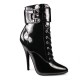 High Heels Ankle Boots Pleaser DOMINA-1023 Black patent