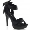 High Heels Sandals Fabulicious COCKTAIL-568 Black