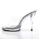 Heels Mules Fabulicious FLAIR-401 Clear