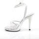 Heels Sandals Fabulicious FLAIR-436 White patent