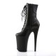 High Platforms Ankle Boots Pleaser INFINITY-1020 Black Matte