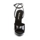 High Heels Sandals Fabulicious LIP-125 Black patent