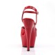 Platforms Sandals Pleaser KISS-209 Red patent