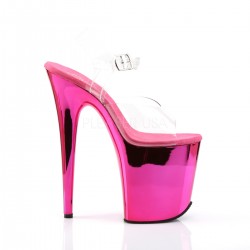 High Platforms Sandals Devious FLAMINGO-808C Pink