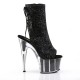 High Platforms Ankle Boots Pleaser ADORE-1018G Black